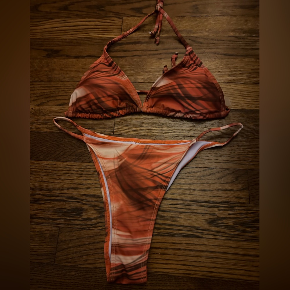 Sexy bikini with cover up